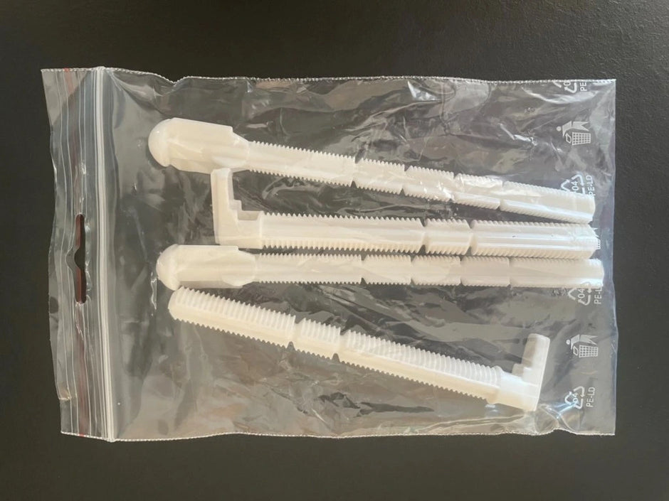 Concealed WC Flush Plate EasyToTile – Geberit Sigma with Blue BASE (3-in-1 Cutout)