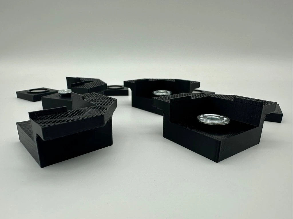 Magnetic Inspection Door System EasyToTile for Straight Corner