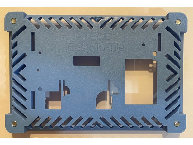 Скрытая панель смыва унитаза EasyToTile – сторона TECE (с монтажным шаблоном)