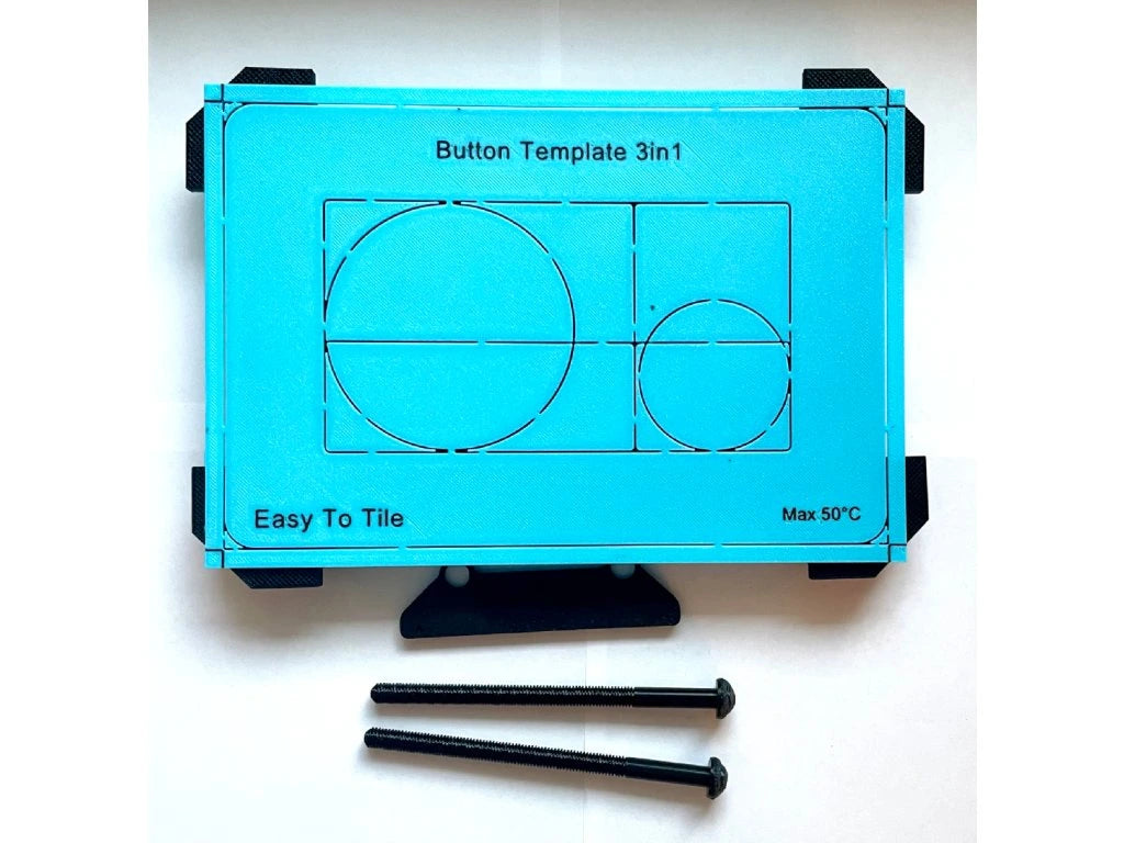 Iebūvēts magnētisks tualetes noskalojuma poga EasyToTile – Geberit Delta (3 vienā izgriezums)
