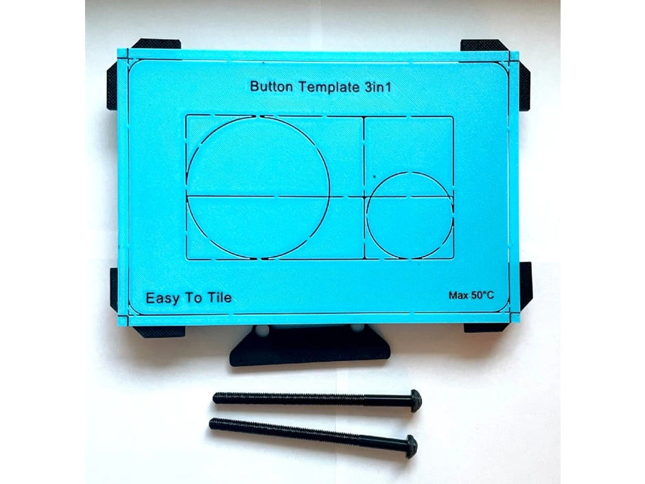 Iebūvēts magnētisks tualetes noskalojuma poga EasyToTile – Geberit Delta (3 vienā izgriezums)