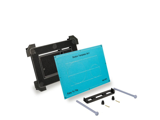 Универсальная встроенная магнитная кнопка смыва для унитаза EasyToTile (вырез 3-в-1)