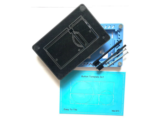 Скрытая панель смыва для унитаза EasyToTile – TECE (вырез 3-в-1)