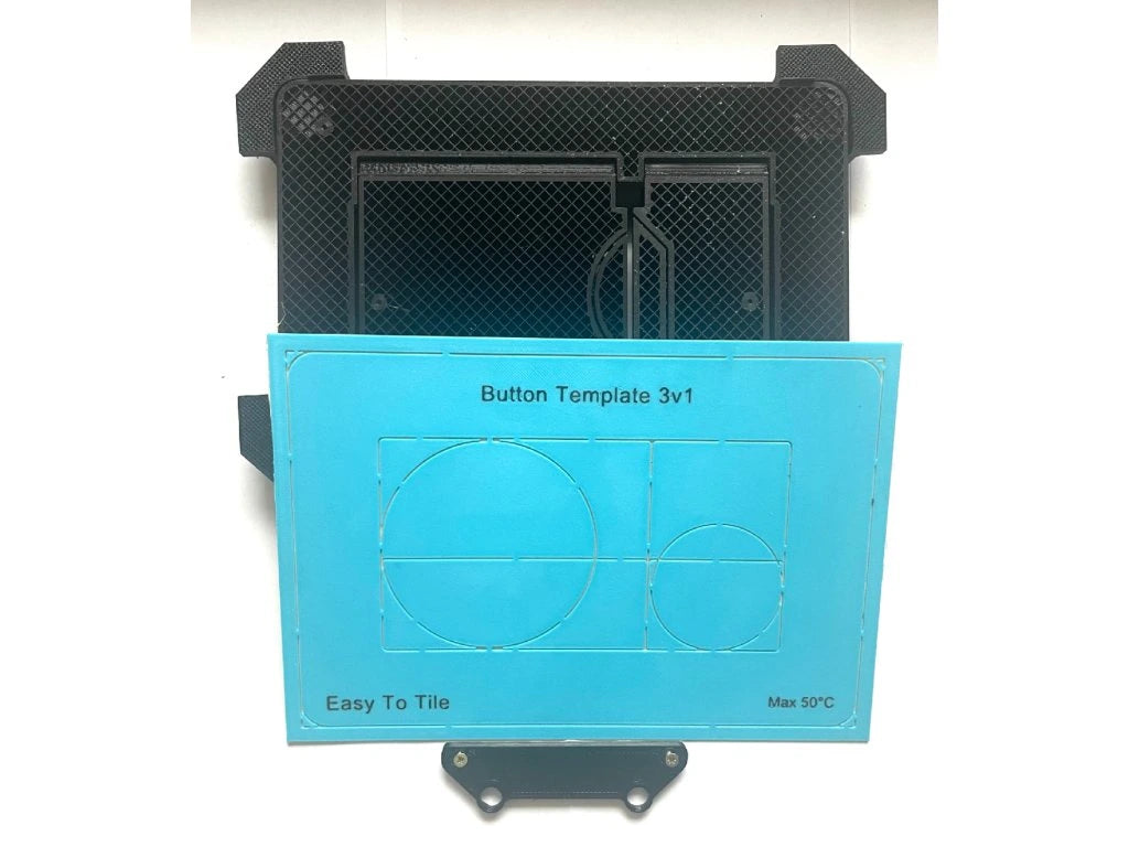 Скрытая панель смыва для унитаза EasyToTile – TECE с закругленными краями (вырез 3-в-1)