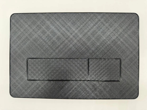 Integrated WC Flush Button EasyToTile Under the Toilet Brush (Geberit Sigma and other systems)