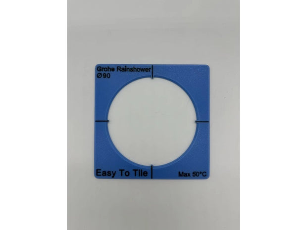 Montāžas veidne EasyToTile – CrossBox (14 × 16,5 cm)