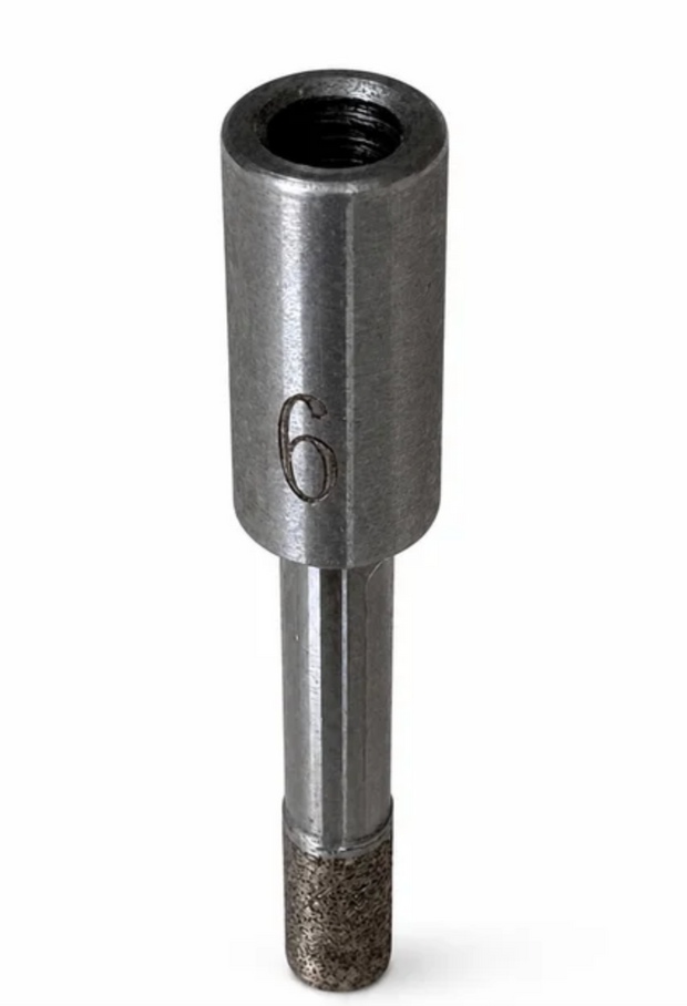 Deimantinė pjovimo karūna 6 mm kištuko lizdo skylutėms