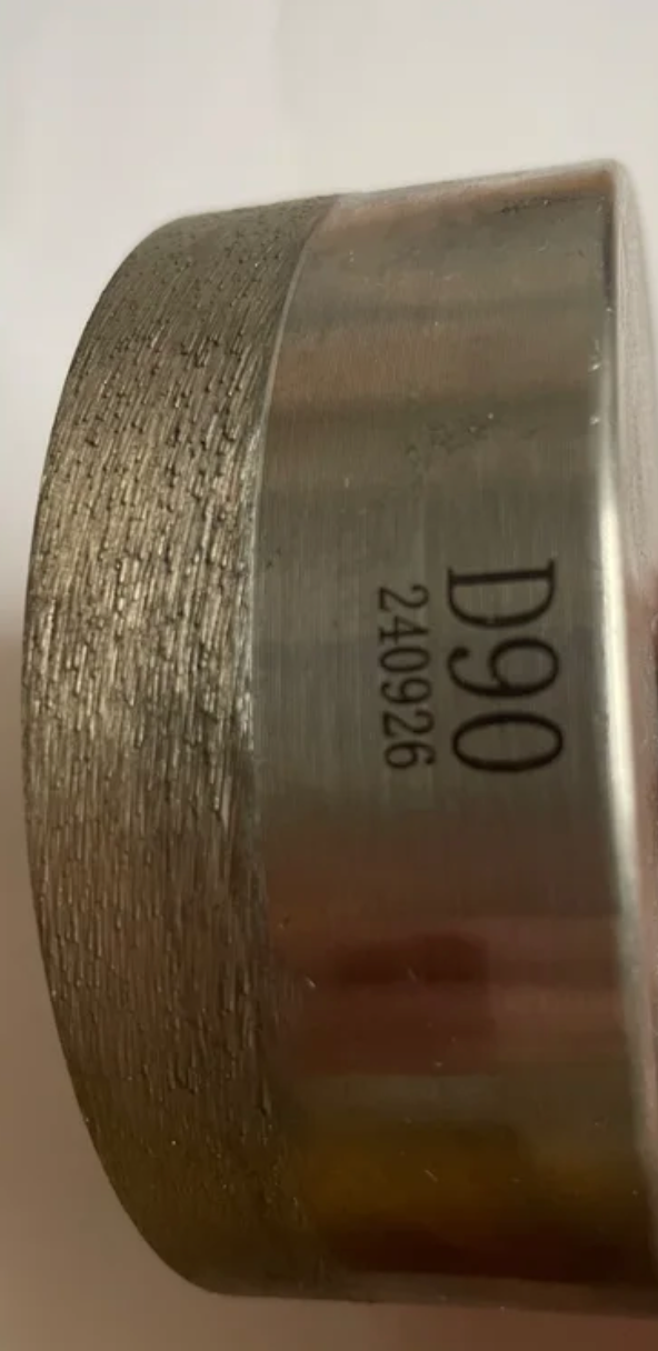 Deimantinė pjovimo karūna 90 mm kištukinio lizdo išorei, WC mygtukui