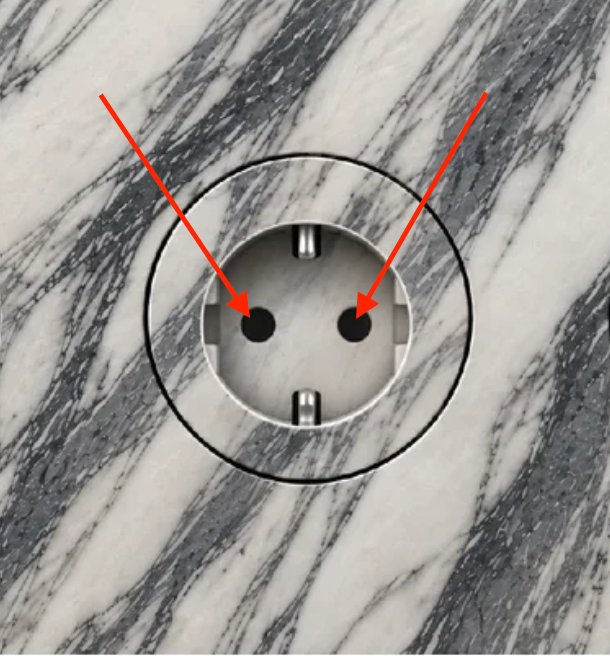 Deimantinė pjovimo karūna 6 mm kištuko lizdo skylutėms